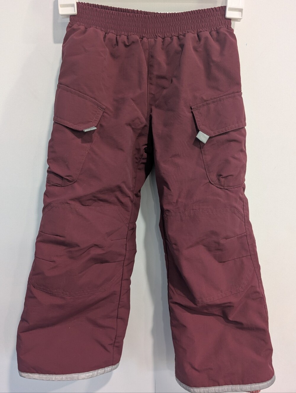 Hanna Andersson Burgundy Kids Snow/Ski Pants Size 110/US 5 Waterproof Lined